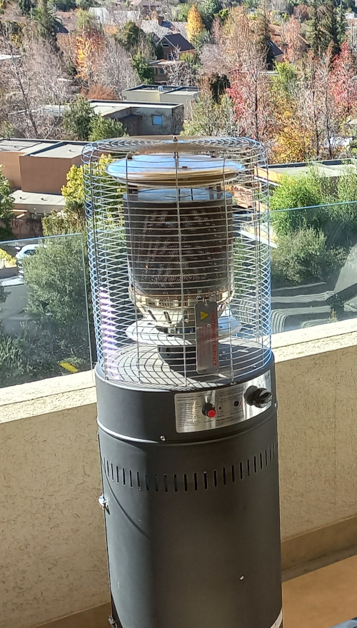 Estufa mini heater para arriendo